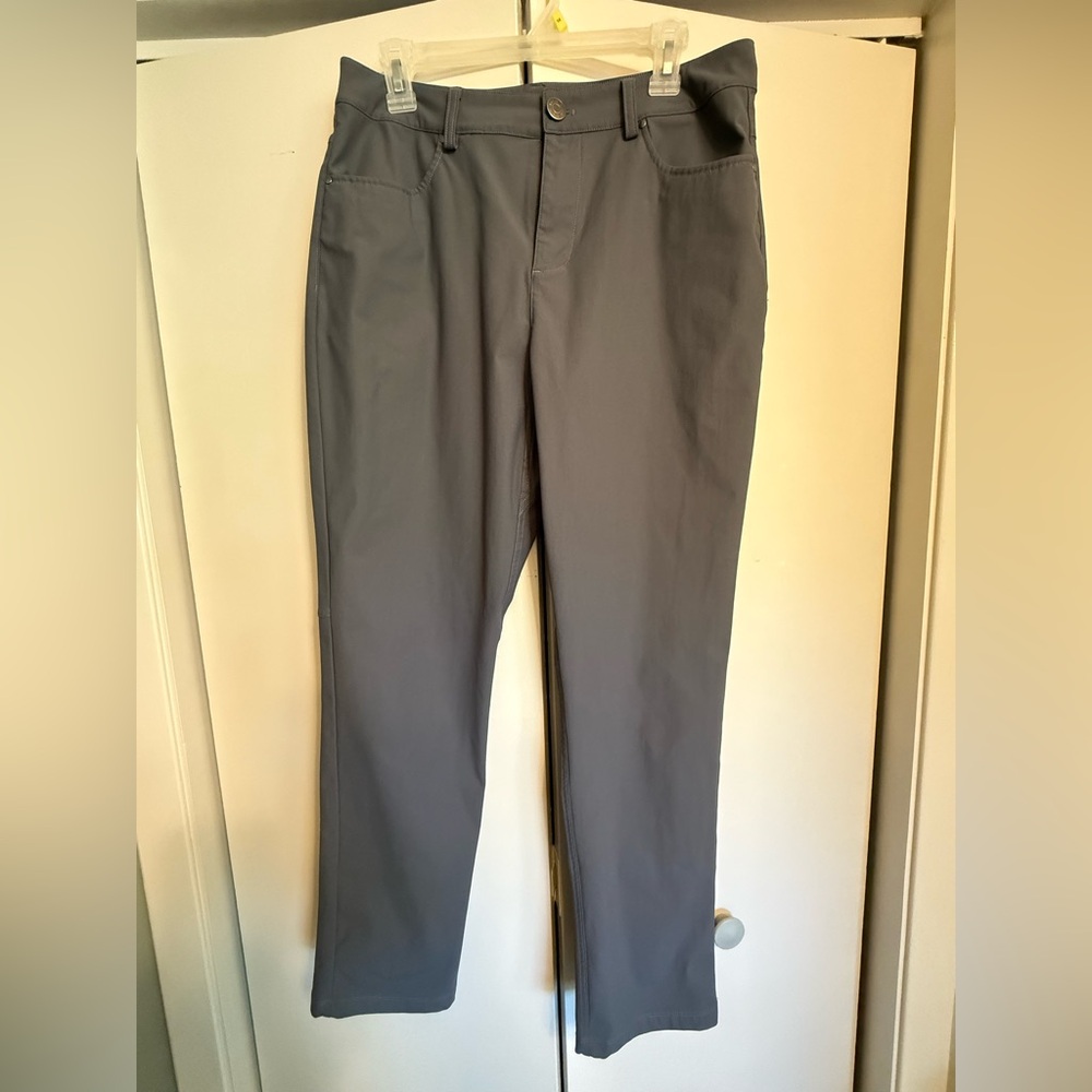 Libin Women’s Grey Straight-Leg Pants (8)